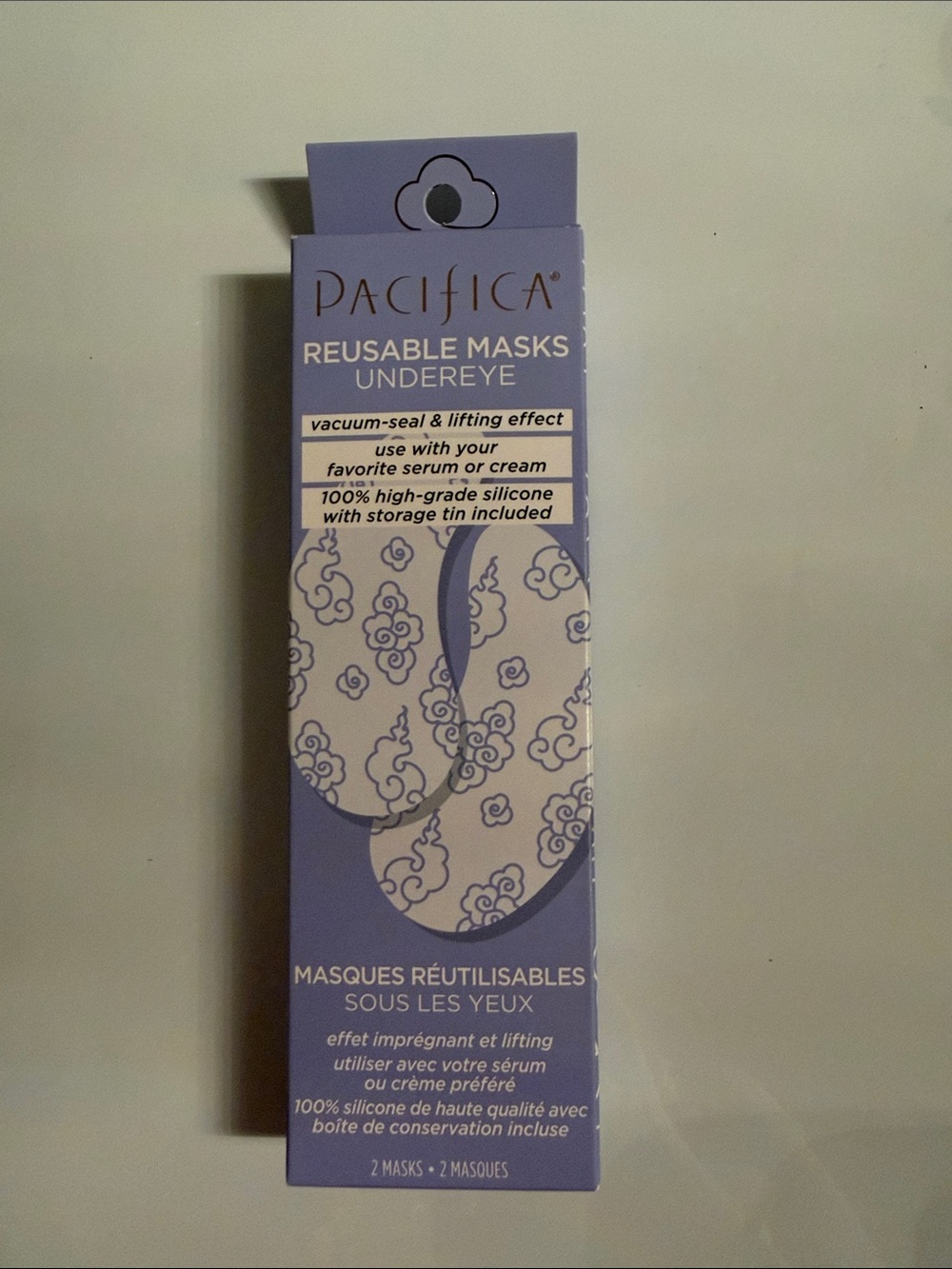 Pacifica Reusable Undereye Masks - Lavender Purple